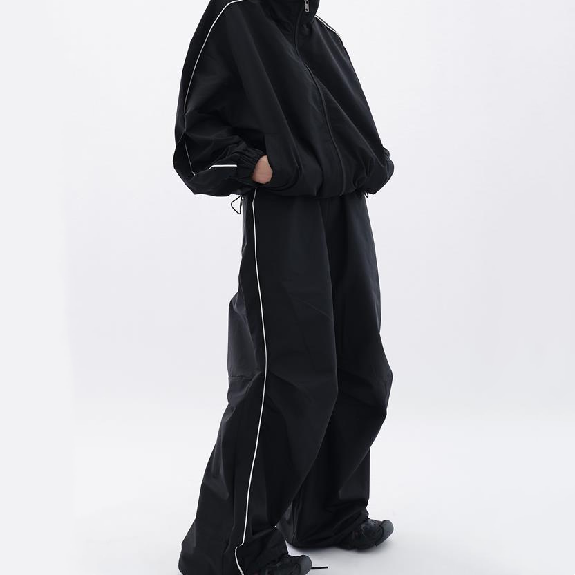 Women's Outdoor Shell Jacket & Wide Leg Pants Set