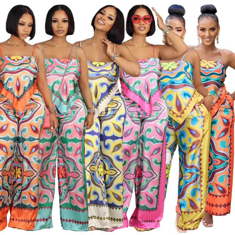 Sexy Camisole Jumpsuit Set for Women