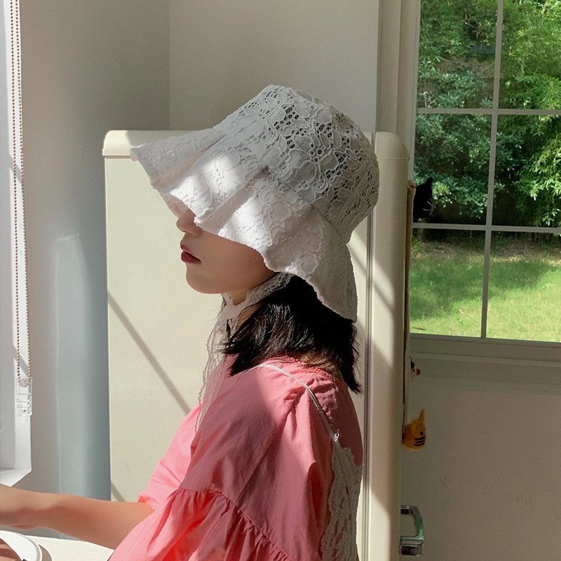 Women's Summer Thin Lace Bucket Hat