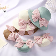 Sun-Proof Straw Hat Bag Set for Girls