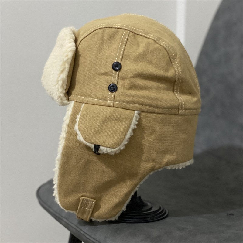 Warm Lambswool Hats for Women - Autumn & Winter