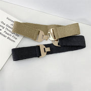 Retro Gold Hook Buckle Belt for Women