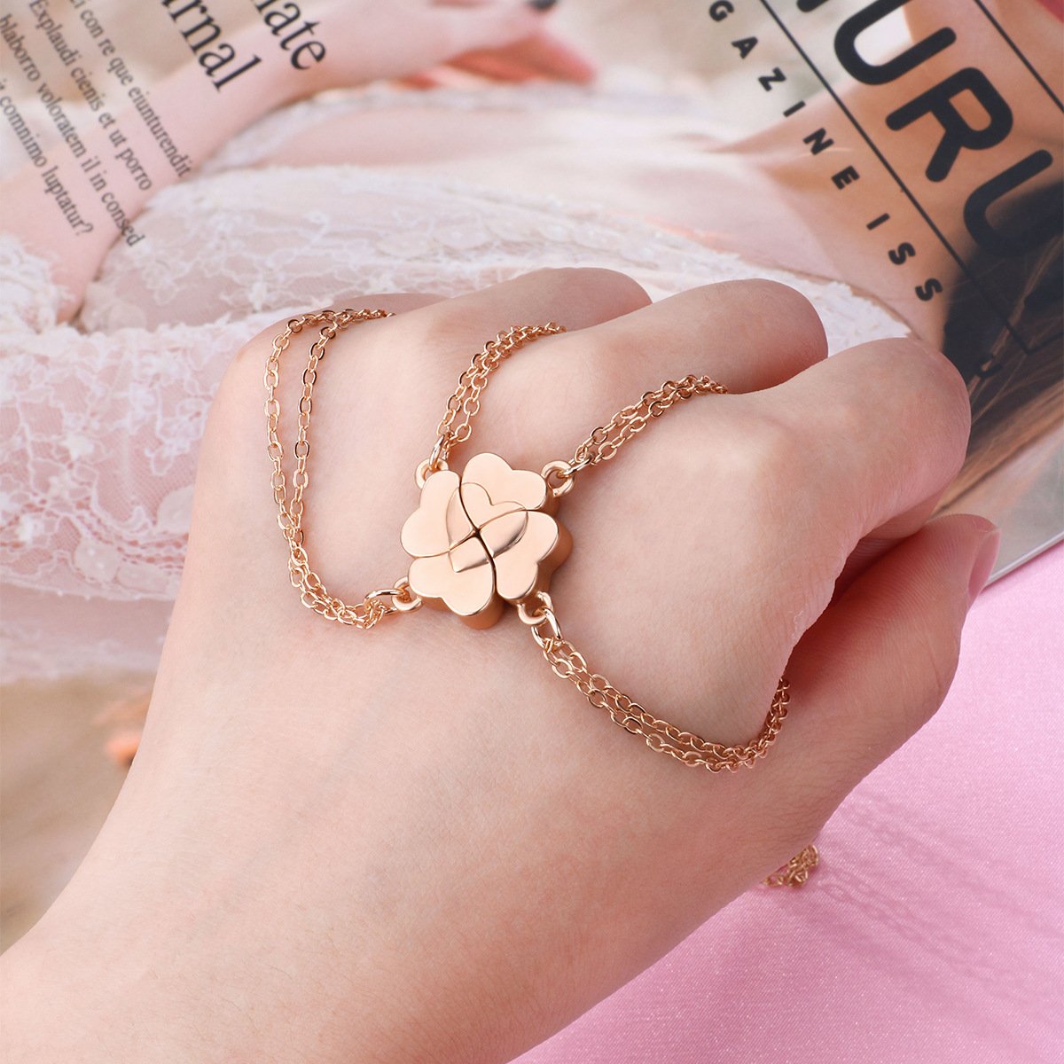 Good Friends 4-Person Combination Necklace Set