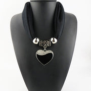 Add a Touch of Romance with Heart-Shaped Scarf