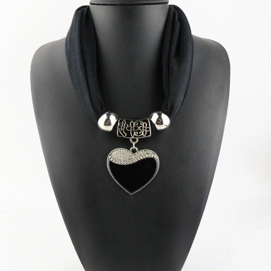 Add a Touch of Romance with Heart-Shaped Scarf