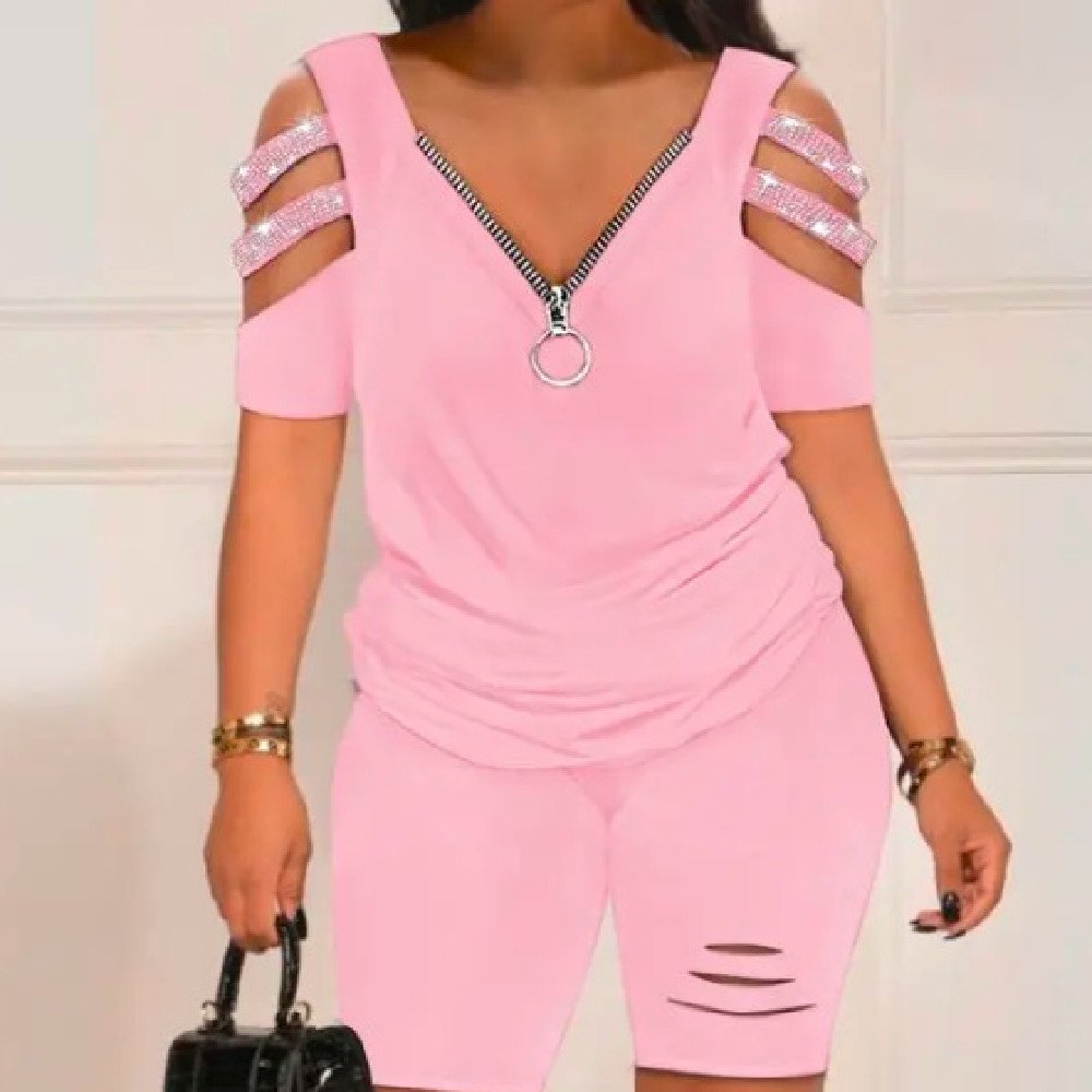 Customizable Women's Jumpsuit Set for Casual Wear