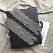 Comfortable Mid-Calf Double Toe Socks for Women