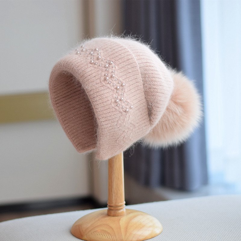Warm Fox Fur Hat