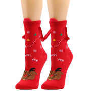 Geometric Pattern Mid-Calf Socks for Men & Women