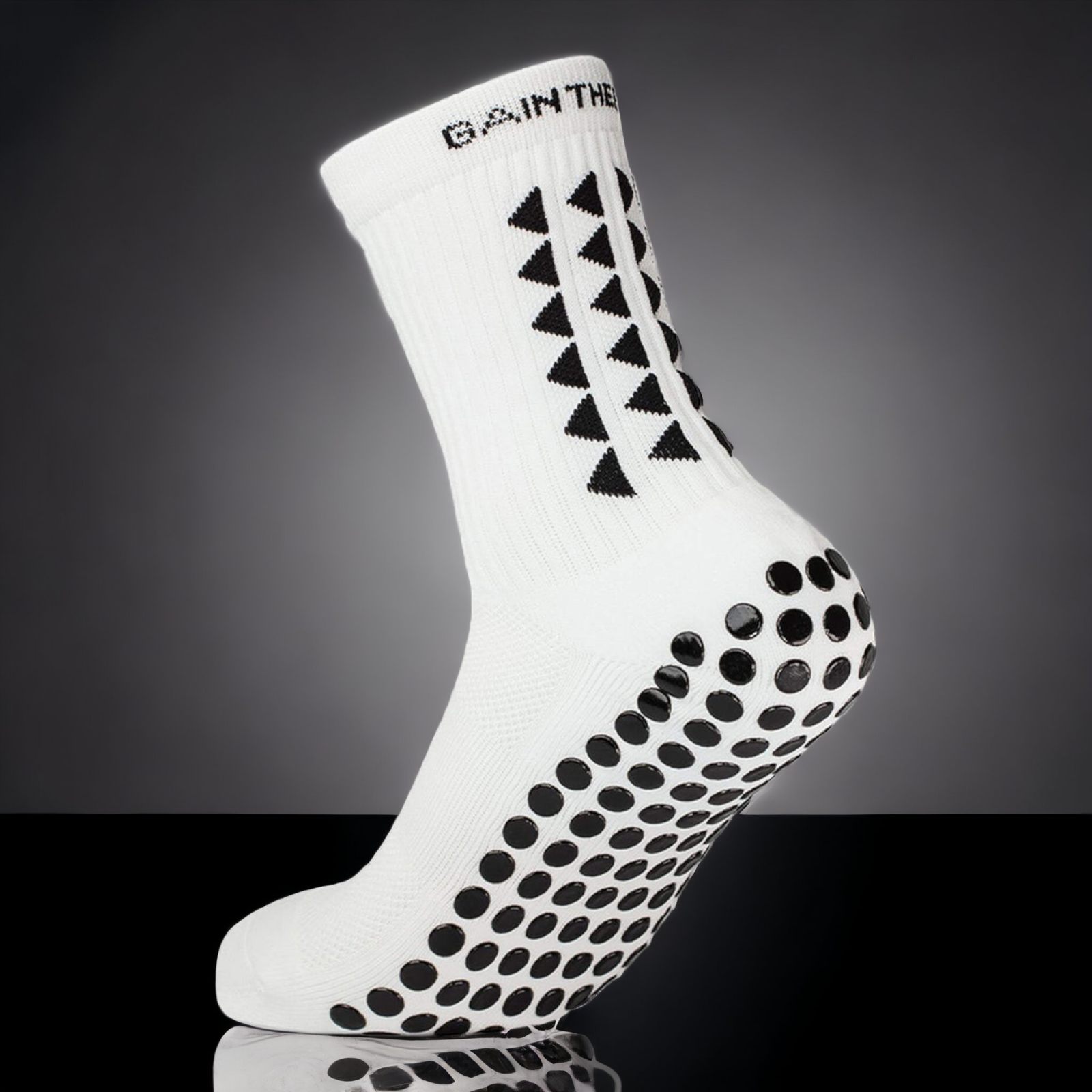 Grip & Dry Mid-Calf Socks for Sports