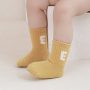 Kids' Fun Striped Socks Set - 5 Pairs