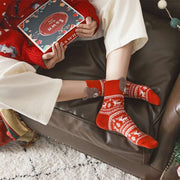 Cozy Christmas Socks Gift Set for Women