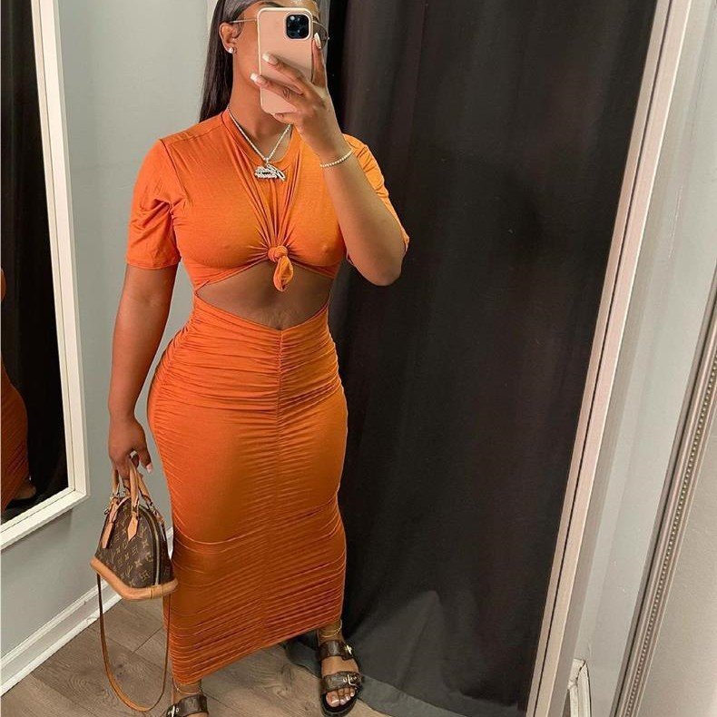 Sexy Pleated Mini Dress Suit for Women