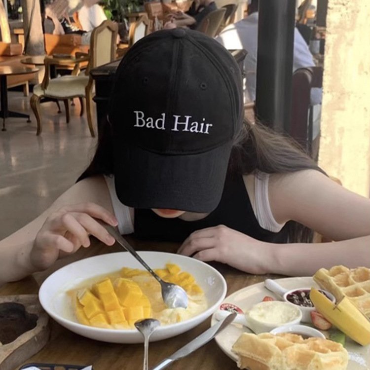 Embroidered Peaked Cap for Women