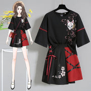 Women's Hanfu Summer Jumpsuit Set