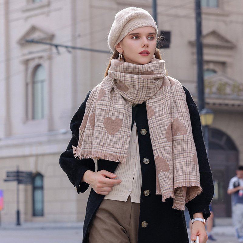 Add a Pop of Color with Our Vibrant Mid-Length Scarf
