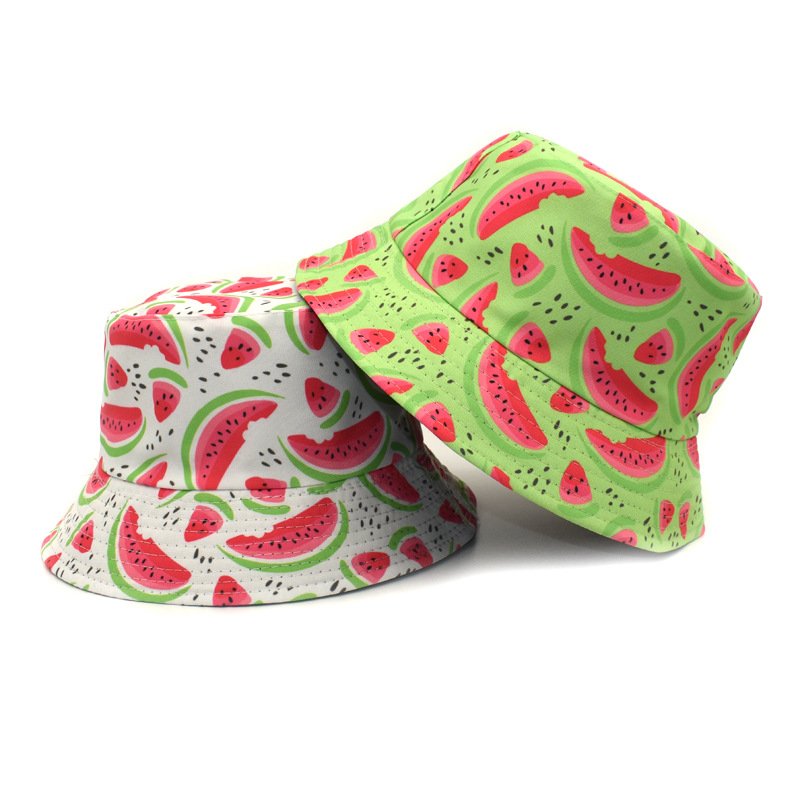Sun Protection Hat for Women - Watermelon Design