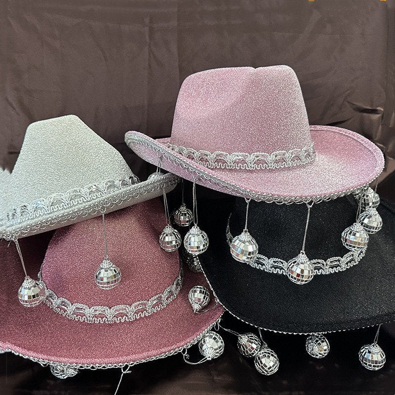 Carnival Cowboy Hat Costume for Women, Party Nightclub Halloween