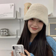 Warm Wool Bucket Hat for Women - Winter Essential