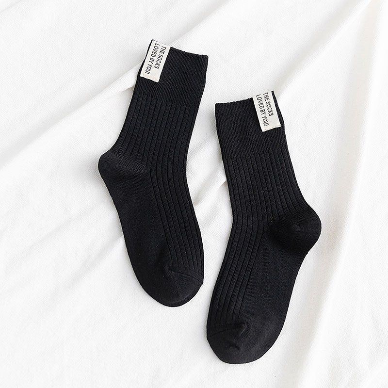 Breathable Mid-calf Stockings for Women
