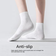 Comfortable Breathable Solid Color Socks for Men & Women