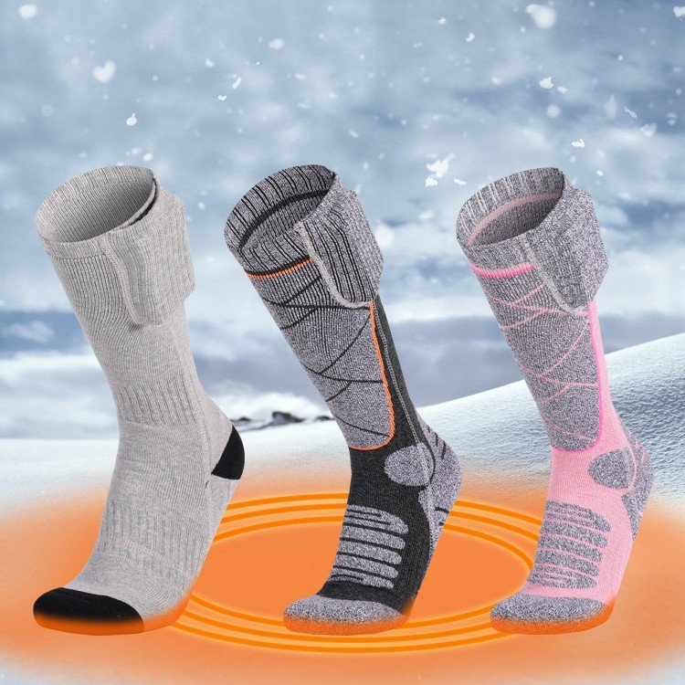 Warm Feet Anywhere: Smart Heating Socks with Temperature Control