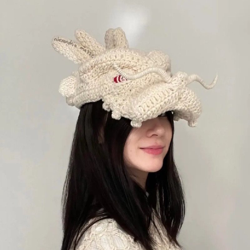 Adjustable Beige Sun Visor Hat