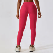 High Waist Yoga Pants for Women - Flattering Hip Lift & Pockets