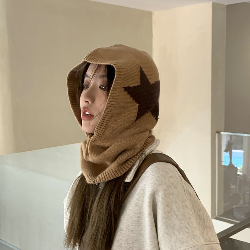 Windproof Warm Five-Pointed Star Toque