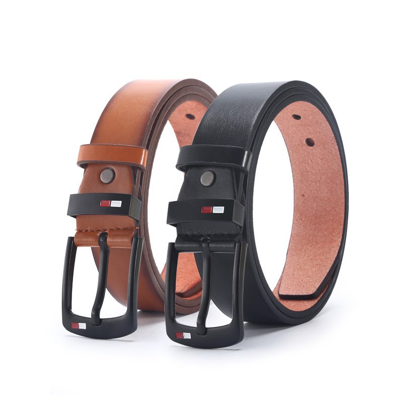 Versatile Alloy Buckle Belt for Men