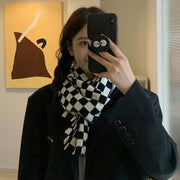 Warm Plaid Scarf