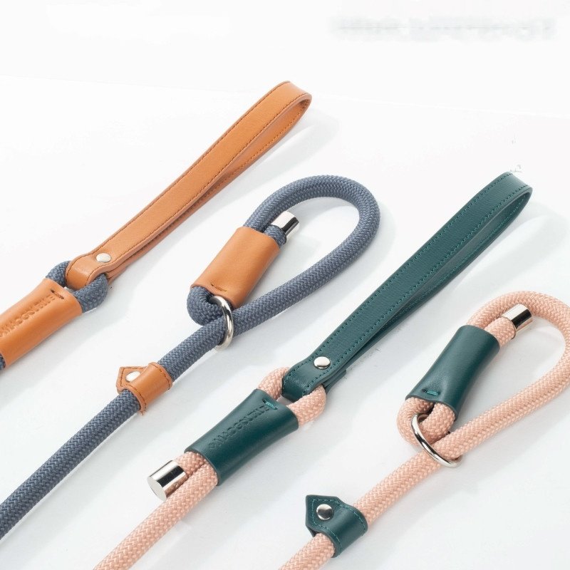 Leather Dog Training Rope