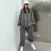 Loose-Fit Sports Suit Set for Men