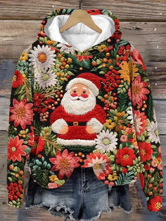 Women's 3D Printed Casual Hooded Jacket