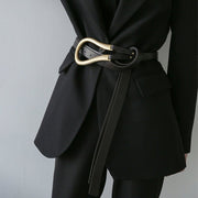 Cool Ins Suit Belt for Women - Adjustable Imitation Leather Clasp Belt