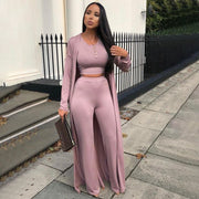 Solid Color Jumpsuit for Women - Casual Chic