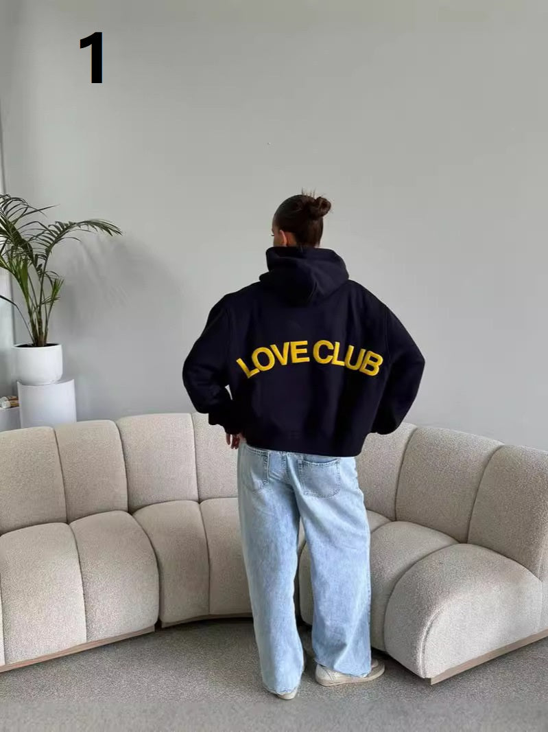 Trendy Women's Sports Pullover Hoodie & Couple Sweater