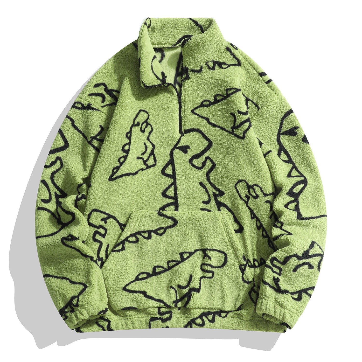 Men's Cozy Fleece Zip-Up Sweatshirt