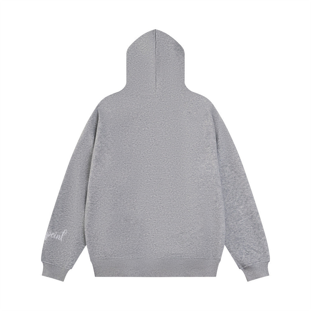 Chic Bow Embroidery Hooded Cardigan Sweater