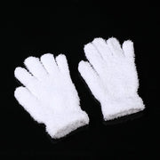 Warm Fingerless Gloves for Women - Knitted Acrylic