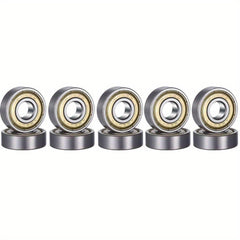 608ZZ High Carbon Deep Groove Ball Bearing – Miniature, Pack of 10