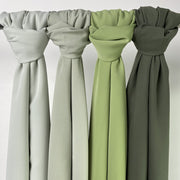 Luxurious Satin Chiffon Scarf for Women