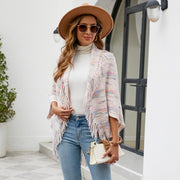Warm Striped Shawl