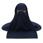 Protective Chiffon Headscarf & Mask Set