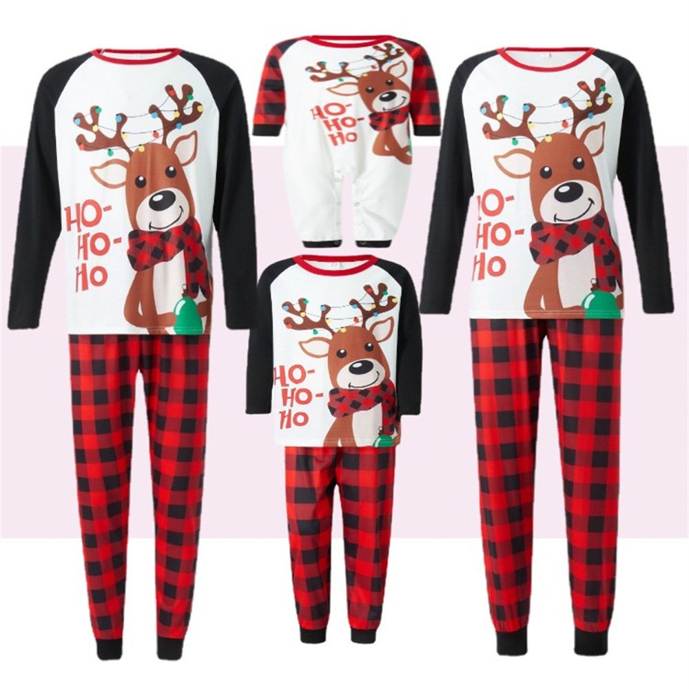 Cozy Family Christmas Suit Set for Autumn