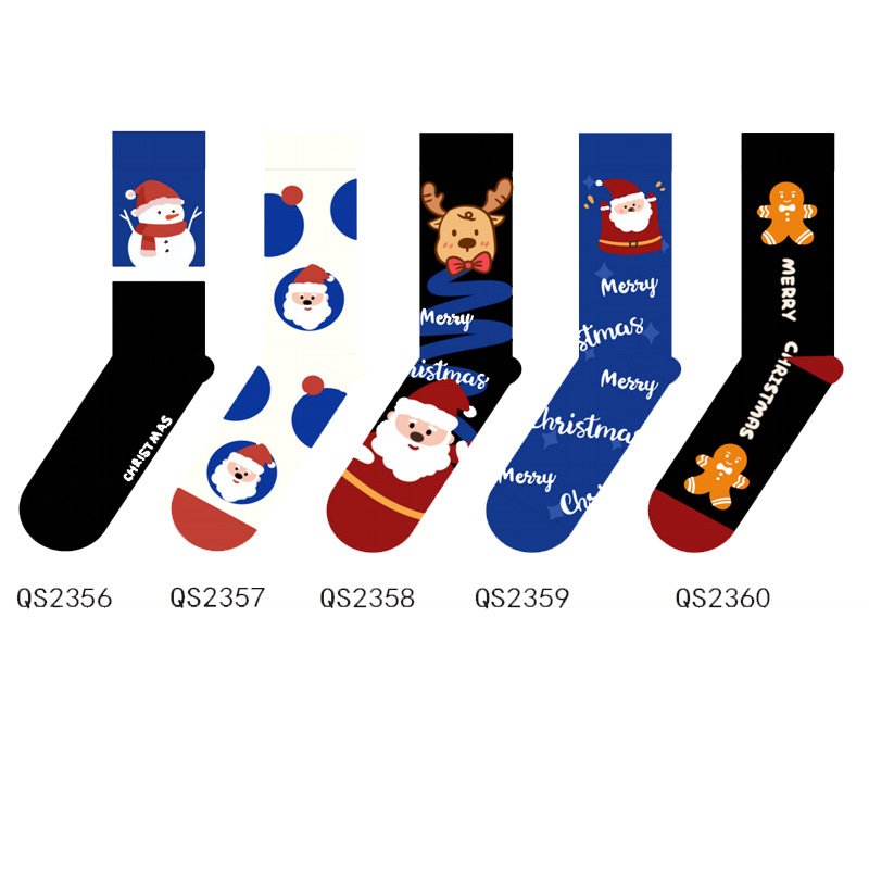 Cozy Minimalist Christmas Socks