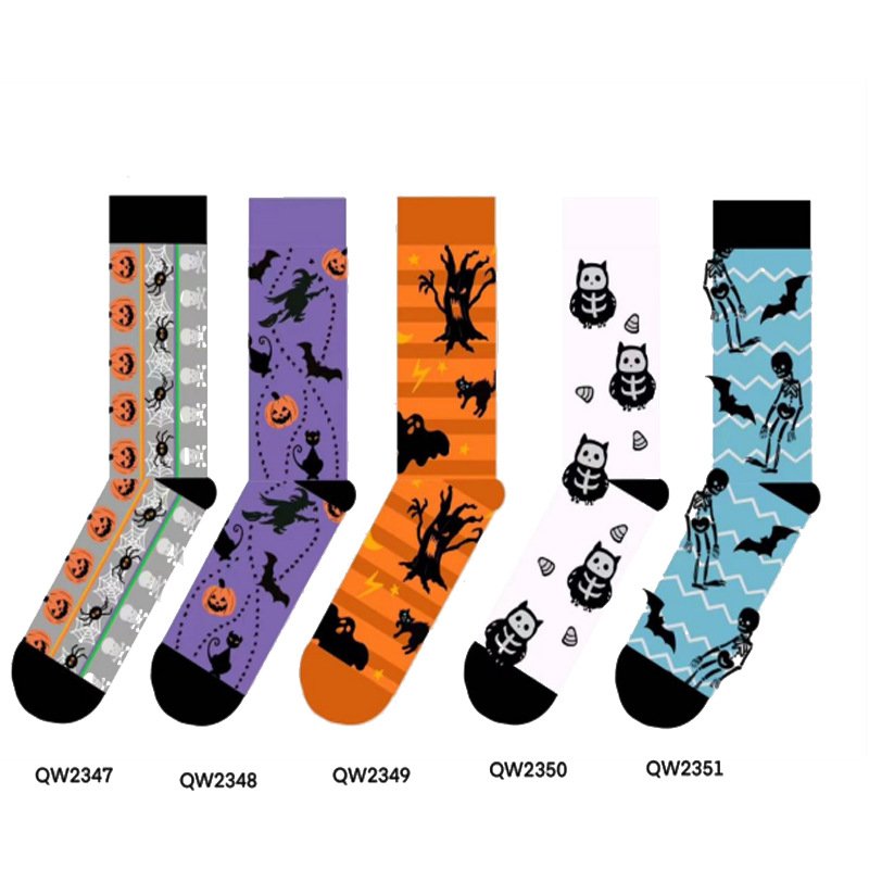 Stay Comfortable All Season with Cartoon Mid-calf Socks