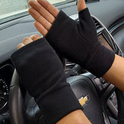 Warm Half Finger Gloves for Running, Typing, and Writing