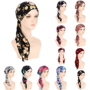 Floral Curved Cap for Women