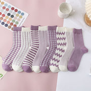 Retro Houndstooth Socks